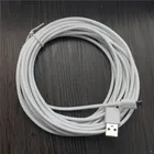 Новый кабель 5 м1,2 м0,2 М Micro USB кабель для зарядки и передачи данных адаптер для Samsung телефона Белый для LG xiaomi кабель внешнего аккумулятора