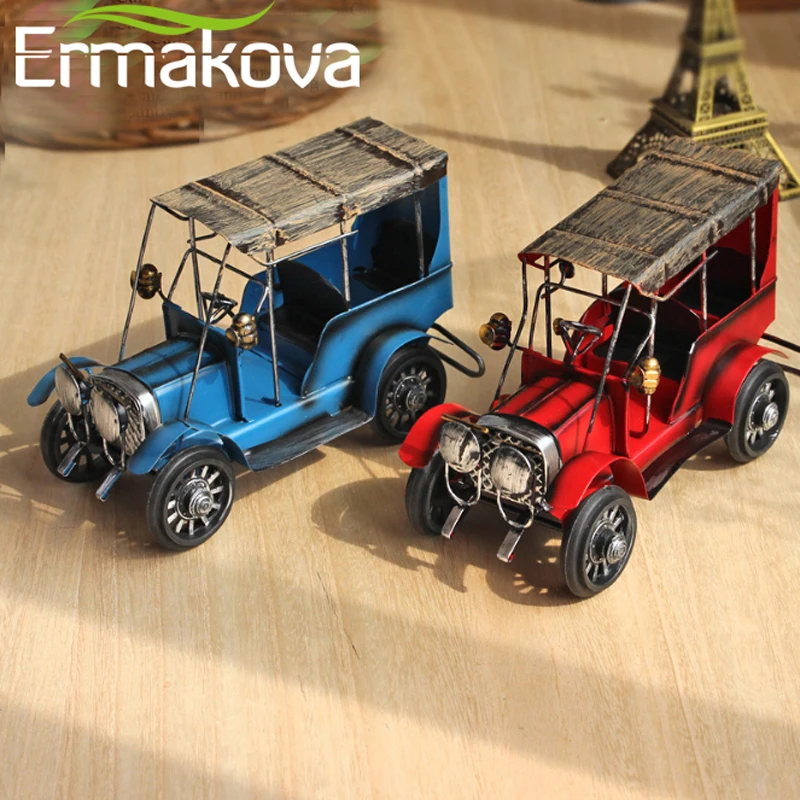 ERMAKOVA металлические старые фигурка Винтаж модель автомобиля автомобиль ретро