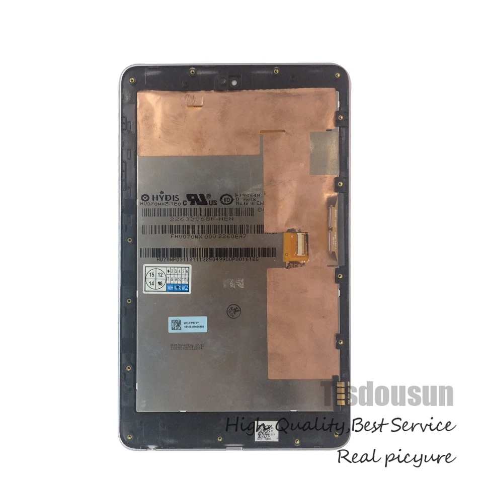 Для ASUS Google Nexus 7 1st Gen nexus7 2012 ME370 ME370T ЖК-дисплей с рамкой сенсорный экран планшет