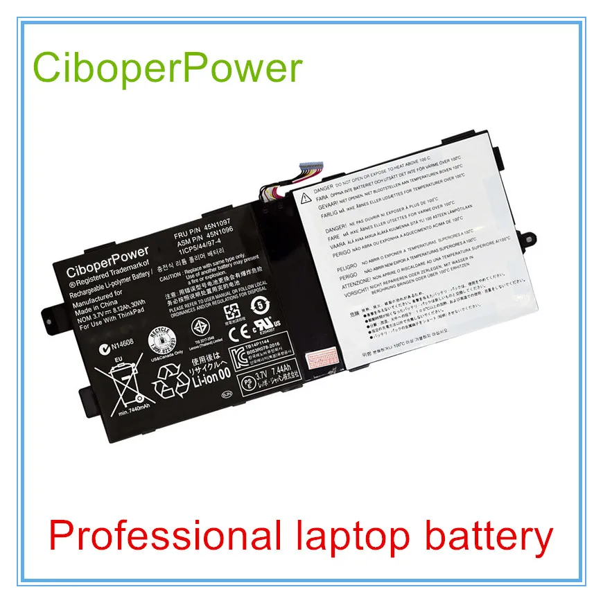 

Original for Battery 45N1097 45N1096 3.7v8120mah 607l40t001