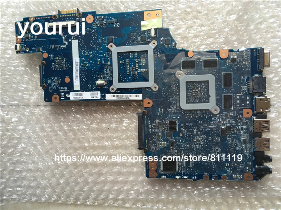 Материнская плата yourui для замены материнской платы H000052580 Toshiba Satellite C850 L850 15 6