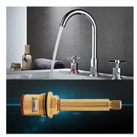 53mm brass handle 18mm diameter shower mixer tap mixing valve ceramic bathtub faucet cartridge bath mixing valve bathroom