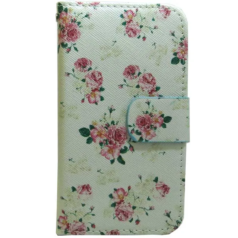 1x розы бумажник флип чехол для huawei Коврики S 9 10 Lite Pro P Smart Y530 Y550 Y625 y635 G630 G510|Сумки