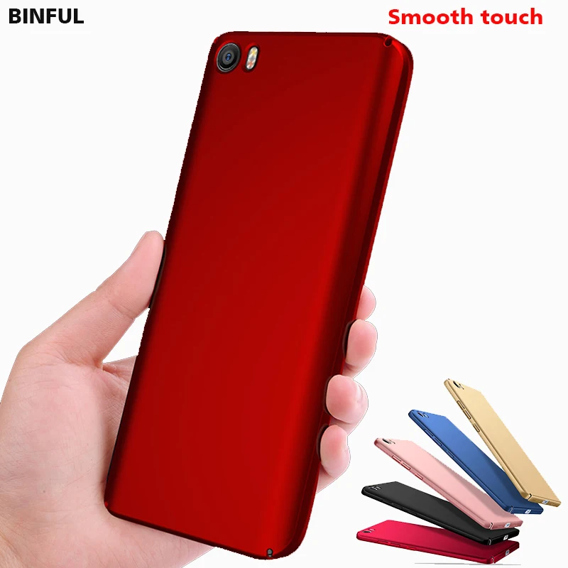 2017 Горячие xiaomi mi5 PC жесткий чехол 10 видов цветов гладкой сенсорный для телефон