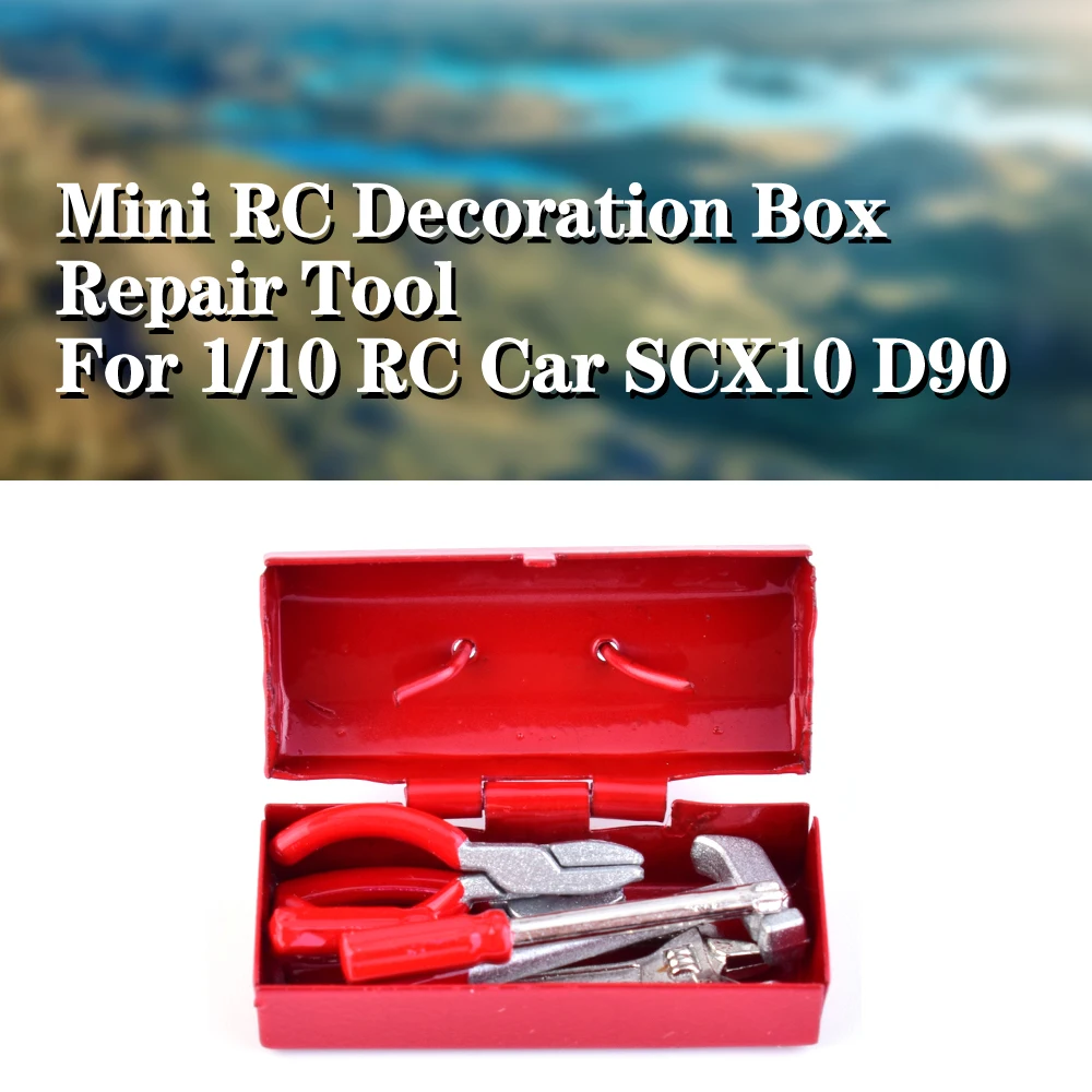 Набор инструментов для украшения AX 10013A Mini RC набор металлических коробок и чехлов