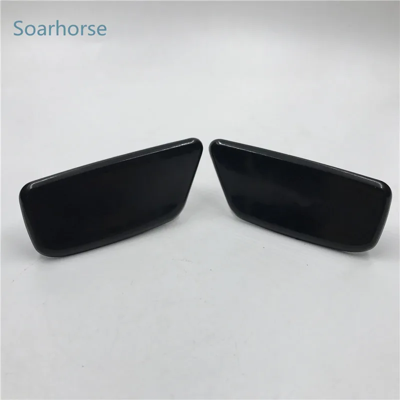 Soarhorse для Subaru Forester 2009-2012 ПЕРЕДНИЙ БАМПЕР фара распылитель воды Насадка крышка омывателя фары Насадка крышка - Цвет: 2 pcs LH and RH