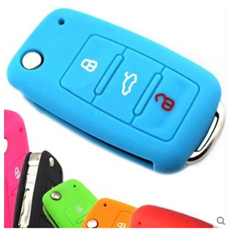 Чехол для автомобильных ключей Cotochsun Volkswagen VW Jetta Tiguan POLO Passat CC Golf GTI R20 R36 EOS Scirocco/Skoda