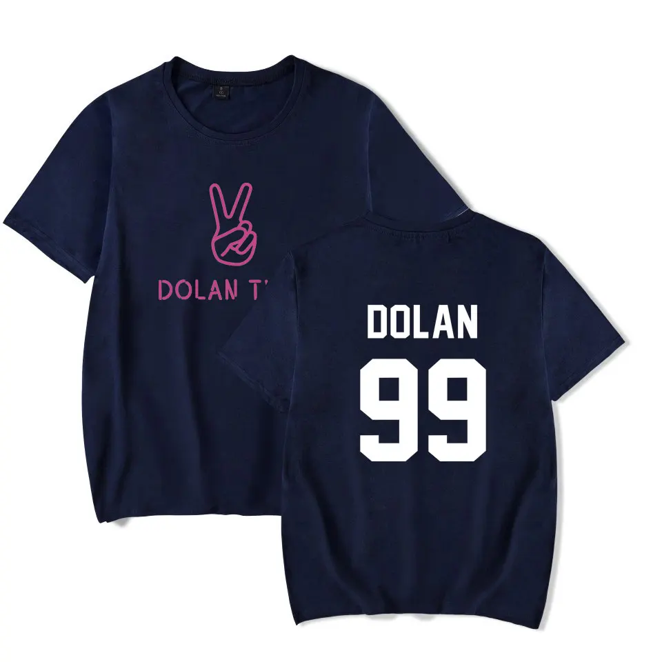 Футболка Dolan Twins летняя Хлопковая мужская футболка с принтом модные мужские