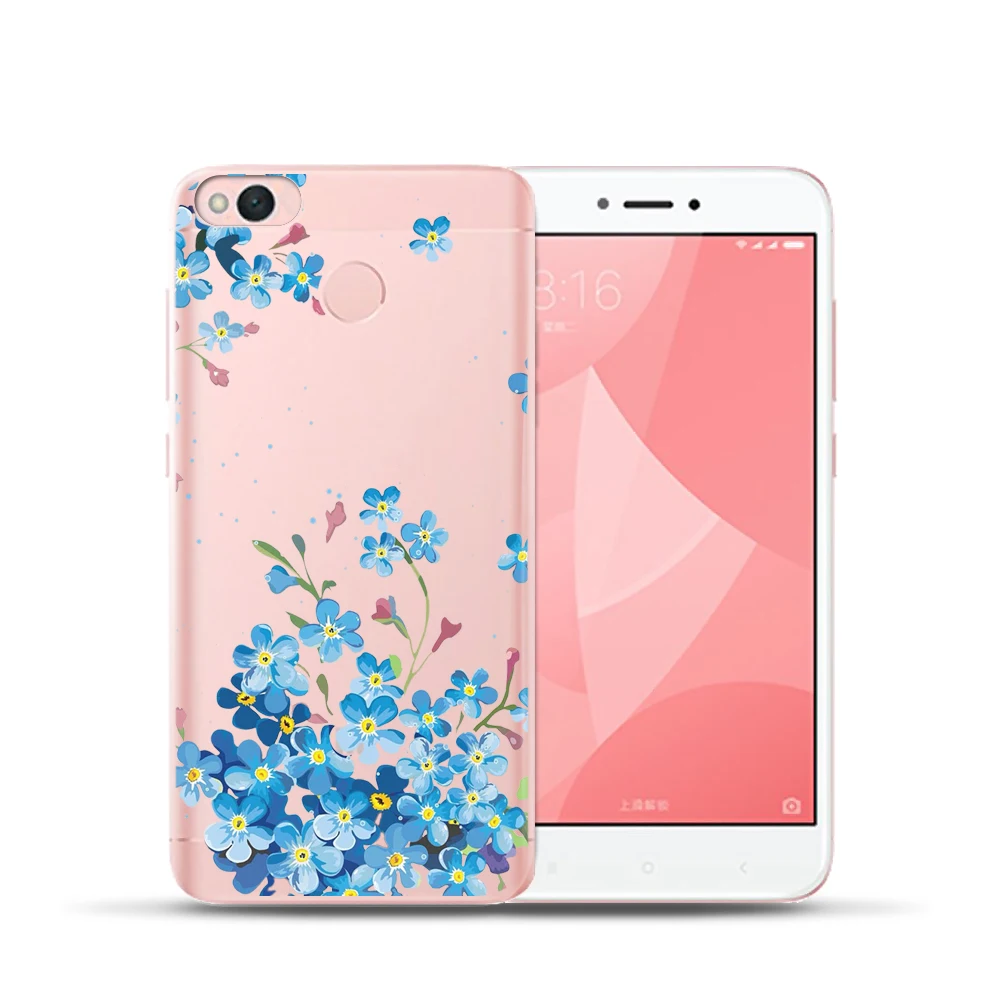 Viyisi окрашенные телефона чехол для Xiaomi Redmi 4 4A 4X 5A Note Mi6 5X телефон силиконовый