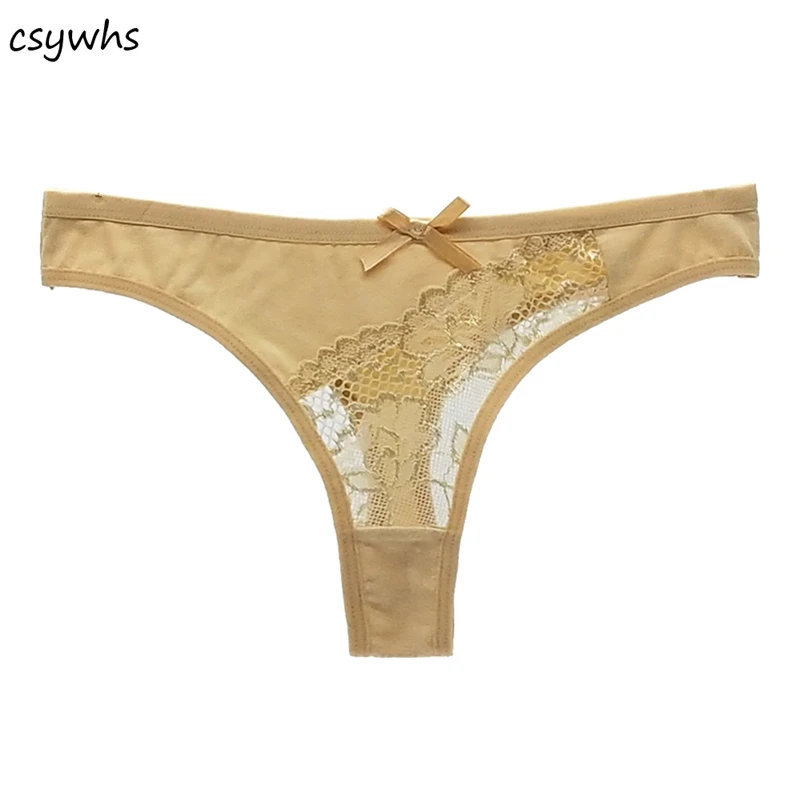 CSYWHS женское нижнее белье сексуальные кружевные стринги прозрачные трусики и с