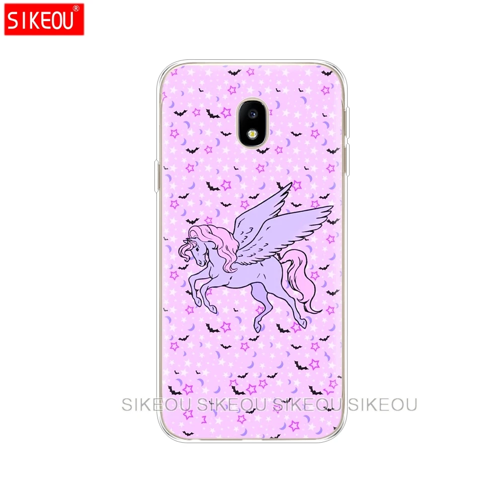 Силиконовый чехол для телефона Samsung Galaxy J3J5 J7 2017 J330 J530 J730 PRO j2 2018 пастельный