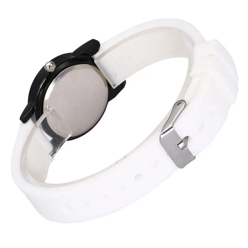 Женские часы с кошачьим силикагелем симпатичная повязка повседневные