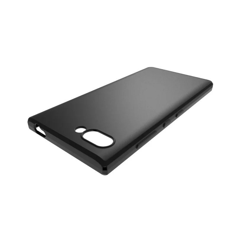 Черный матовый Силиконовый чехол для Blackberry Motion, тонкая задняя крышка для телефона, чехол для Fundas Blackberry KEY 2 KEYone Silver Edition