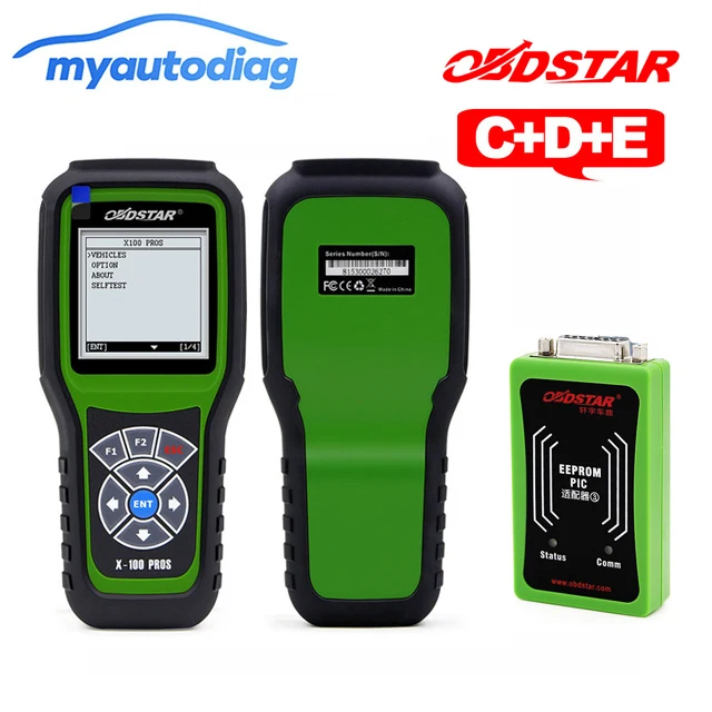 Автомобильный программатор OBDStar X 100 Pros C D E OBD2 + инструмент для коррекции одометра