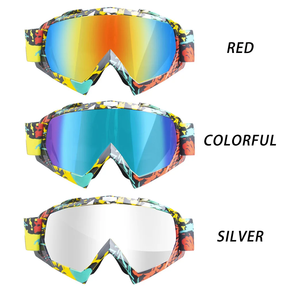 Очки скейт Беговые лыжные очки для сноуборда ветрозащитные снегоходы