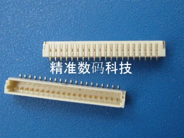 Разъем 20pin 1,0 мм 20p-1. Вертикальный с золотым покрытием 0 мм для пациентов