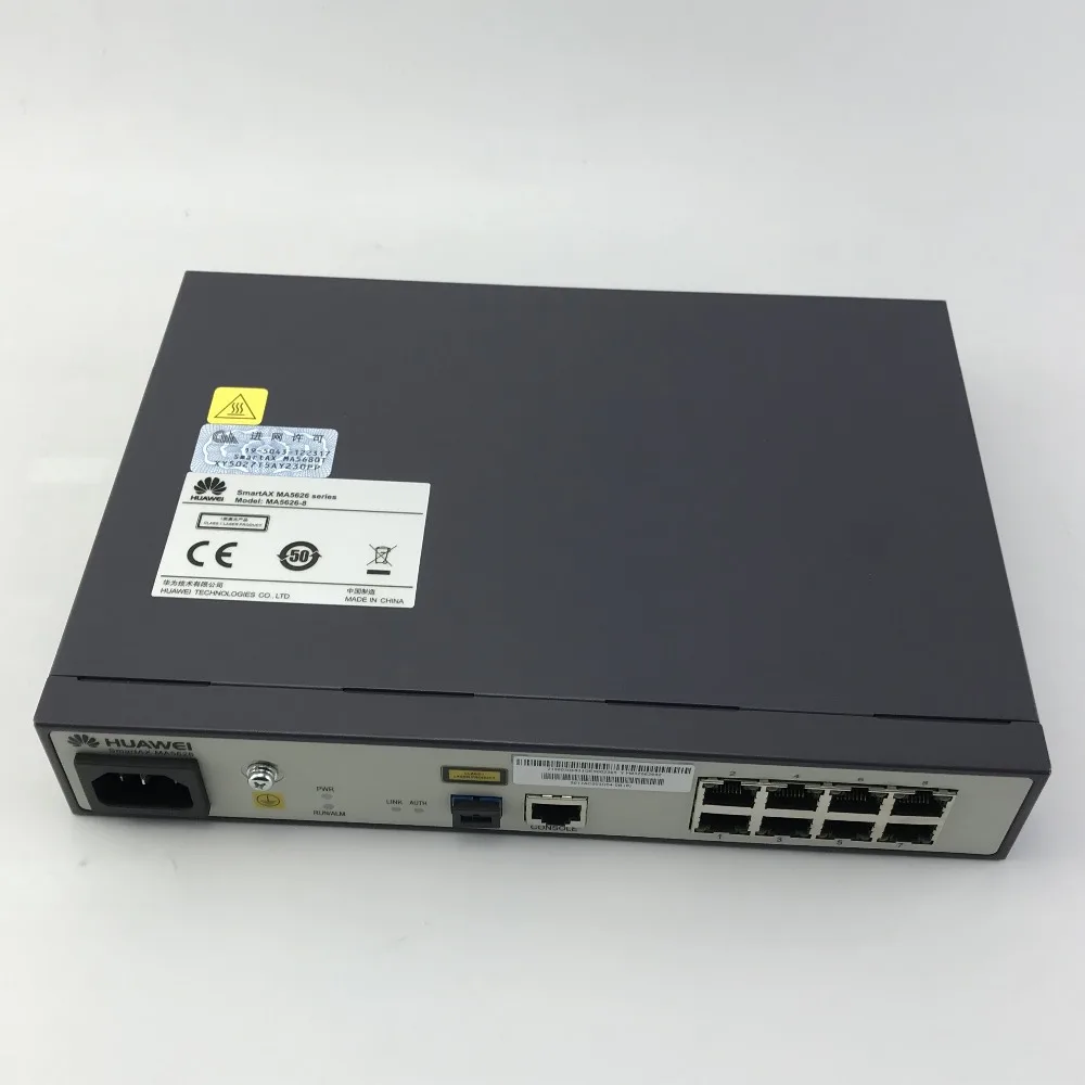 Мазь Хуа Вэй GPON SmartAX MA5626-8FE постоянного/переменного 8 портов FTTH ONT модем MA5626 шасси