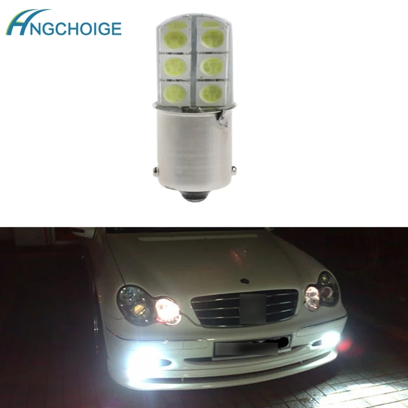 1 шт. DC 12V Свет автомобиля COB 1156 BA15S 5050 SMD 12 LED Стоп сигнал поворота лампочка лампа