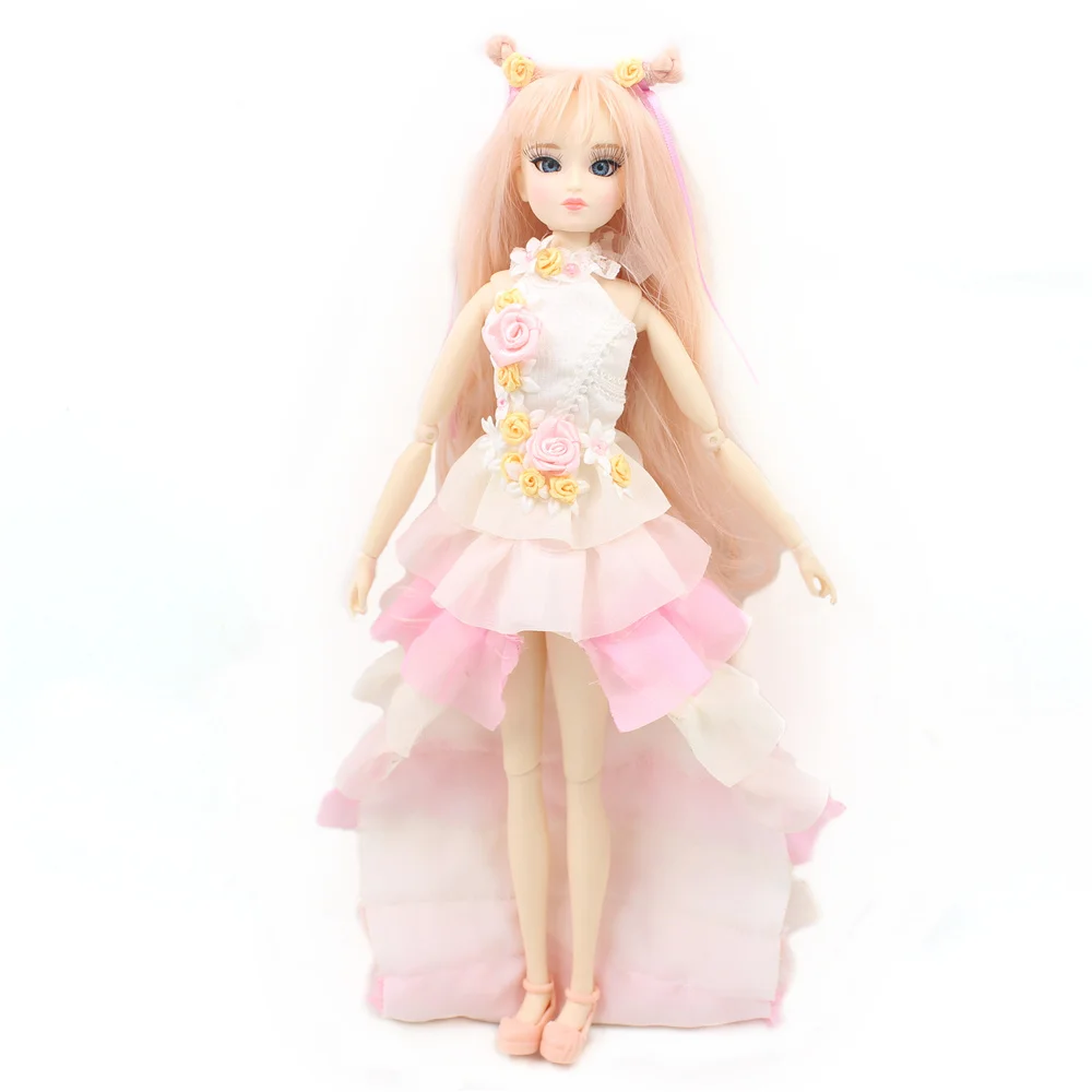 1/6 BJD MMGirl шарнирная одежда для тела обувь и головной убор модные игрушки внутри