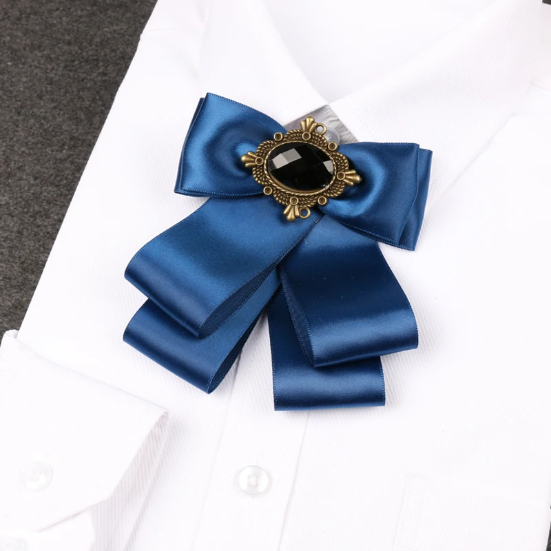 

Fashionable polyester bow tie Wild men's women's shirt bow tie Retro classic bow tie