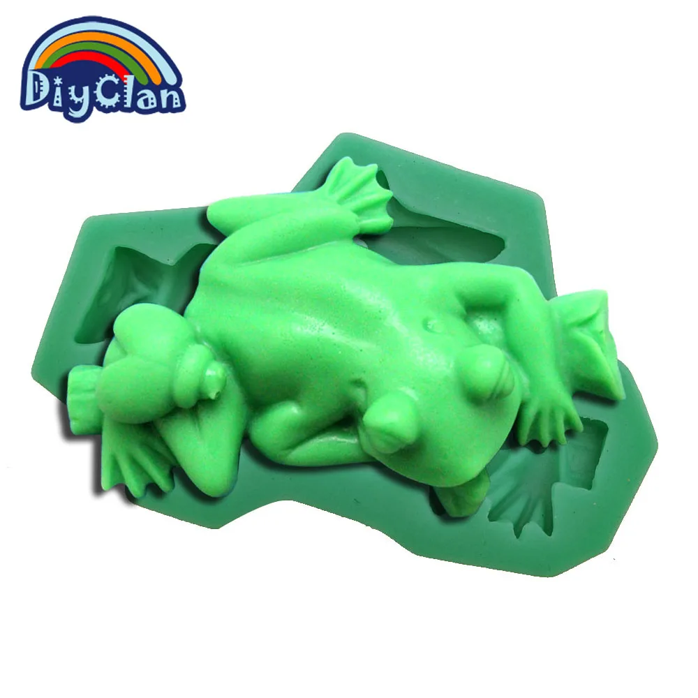 Форма для торта в виде лягушки 3 вида силиконовые инструменты выпечки формы