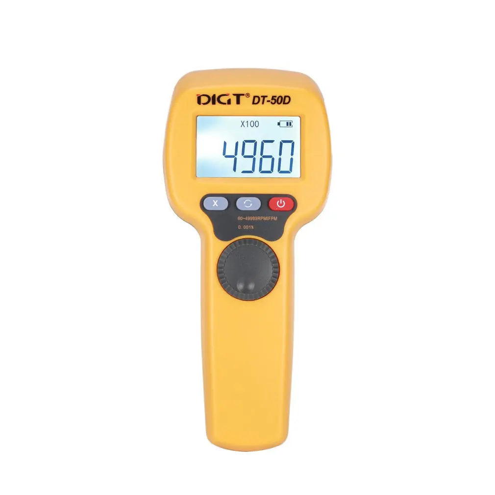 DIGT DT 50D 7 4 V 1100mAh 60 49999 Strobes/min 750LUX ручной работы светодиодный стробоскоп измерение