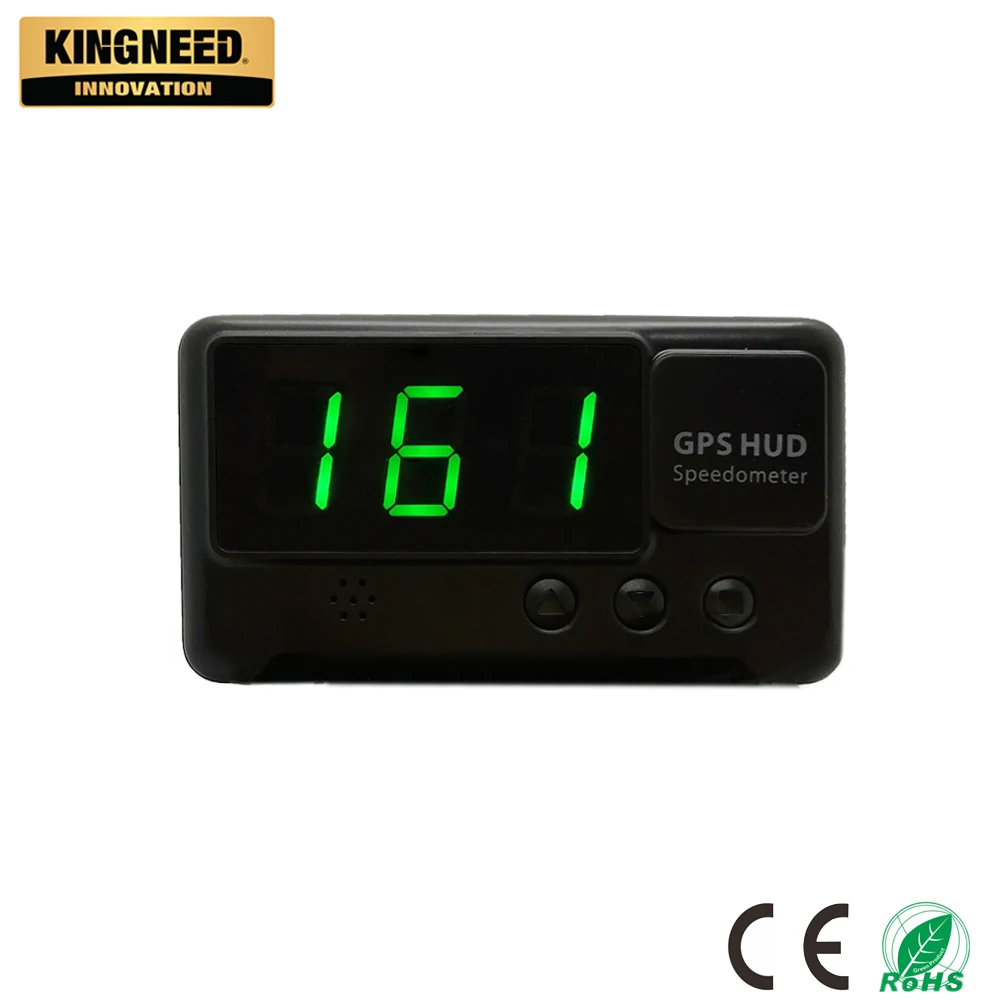 KINGNEED C60 Универсальный Автомобильный GPS HUD скорость ometer Head Up дисплей Цифровая