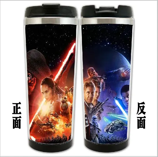 Горячая продажа Звездные войны 7 The Force Awakens Kylo Ren Rey Han Solo модели кружка из