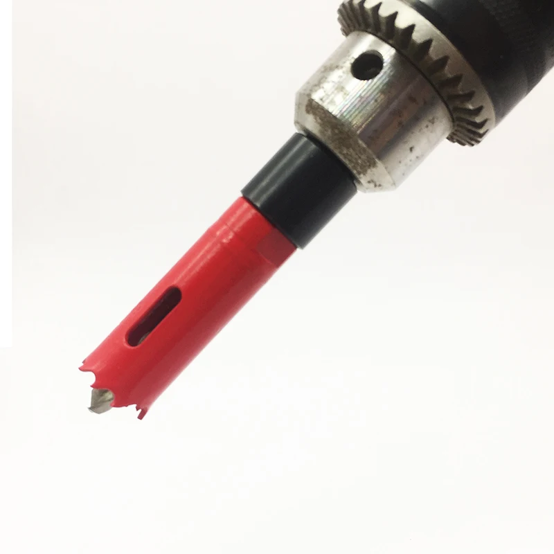 Набор биметаллических отверстий Mainpoint из быстрорежущей стали с дрелью PowerTool