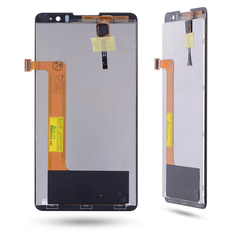 Дисплей для Lenovo S898T S898 LCD в сборе с тачскрином на рамке Оригинал черный | Мобильные