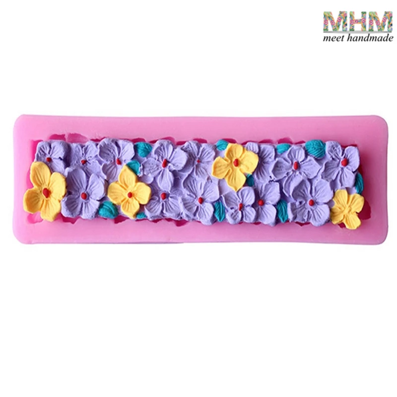 

Flower Shaped Rose Flower Silicone Chocolate Mold Decorating Tools Silicon Soap Making Molds Cake Mould Valentine's Day Gifts