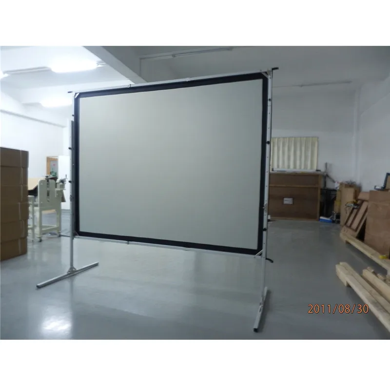 Фронтальный проектор экран 100 &quot4 K портативный для внутреннего/наружного