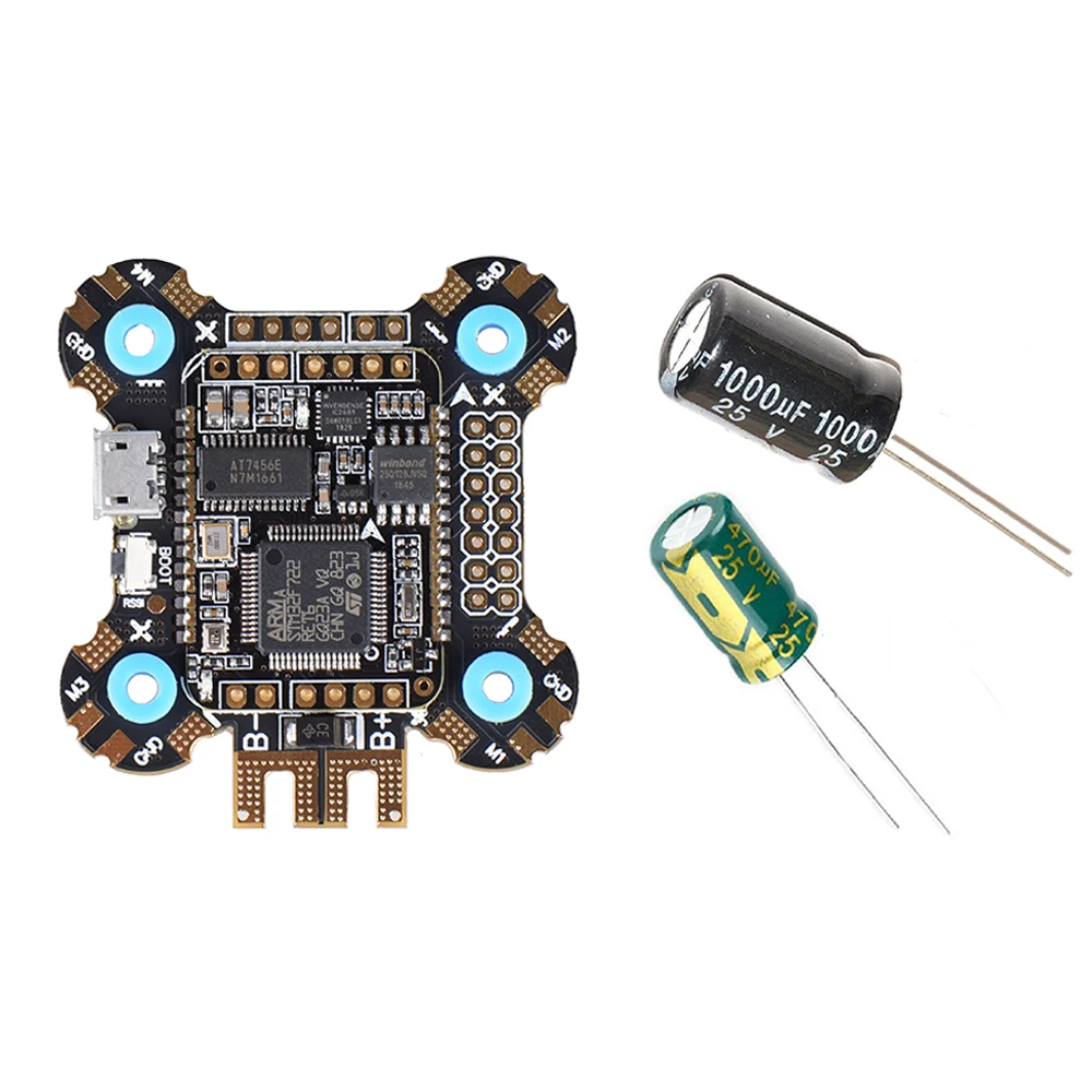 Контроллер полета JHE F722 F7 STM32F722 Встроенный OSD BMP280 барометр BEC 5 В для