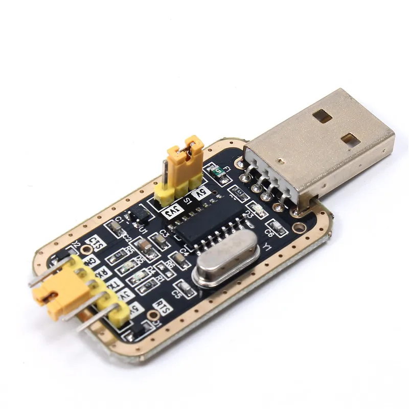 100 шт./лот CH340G RS232 обновление USB к TTL модуль преобразователя UART последовательный