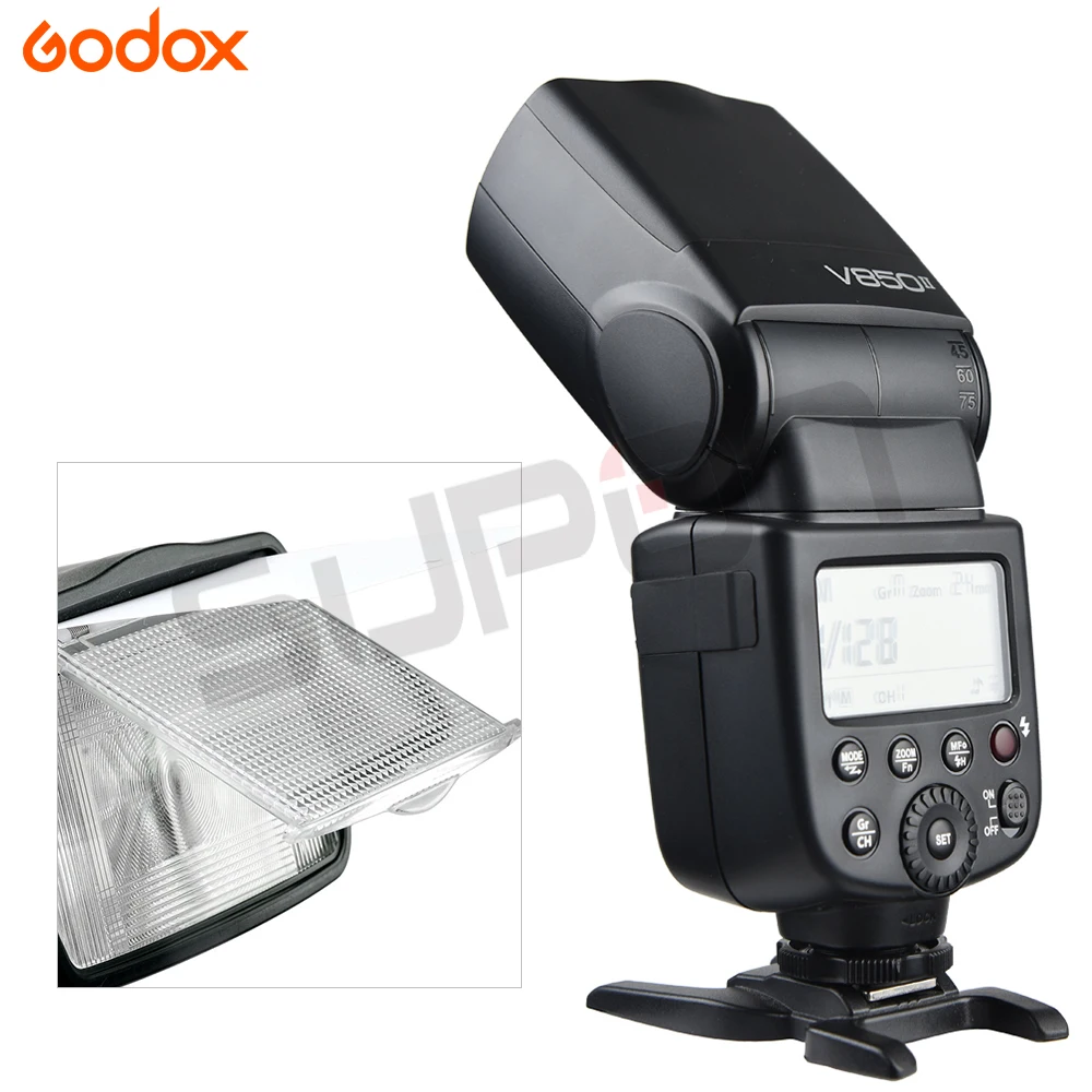 Godox V850II GN60 2 4G Беспроводная система X Speedlite литий ионный аккумулятор светильник для
