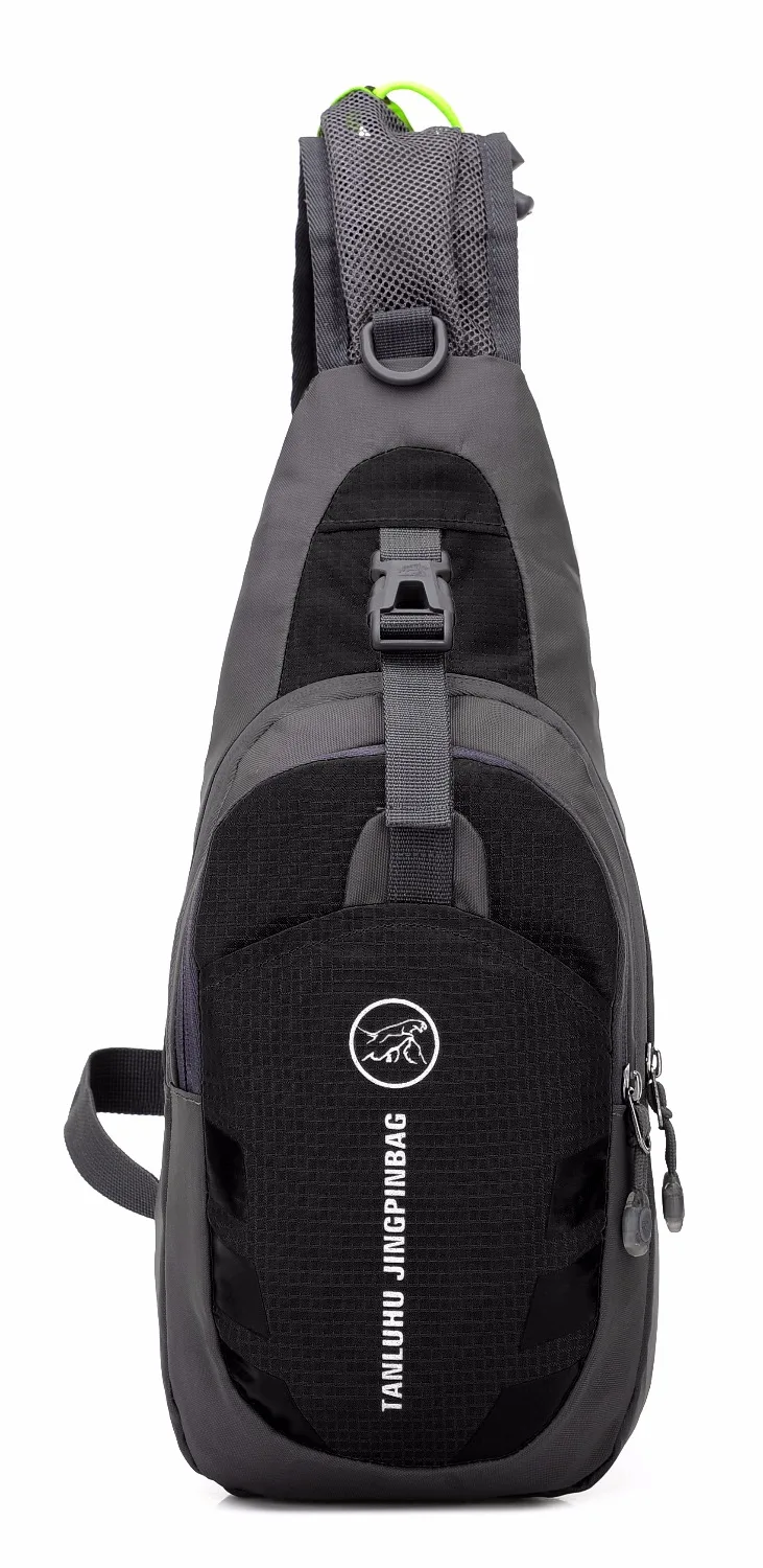 Открытый спорт нейлон Грудь сумка Регулируемый Водонепроницаемый путешествия