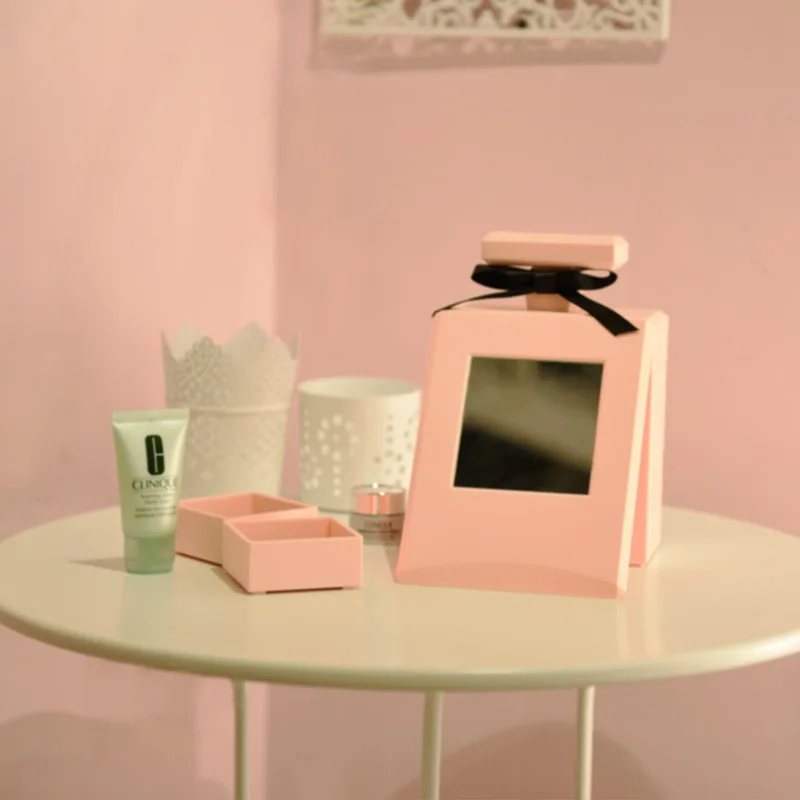 Более функциональная парфюмерная бутылка для макияжа зеркало ювелирное изделие