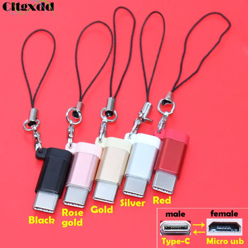 Адаптер cltgxdd с Micro USB Мама на Type C папа поддержка OTG для планшетов Samsung S8 S9 Xiaomi Huawei Lenovo