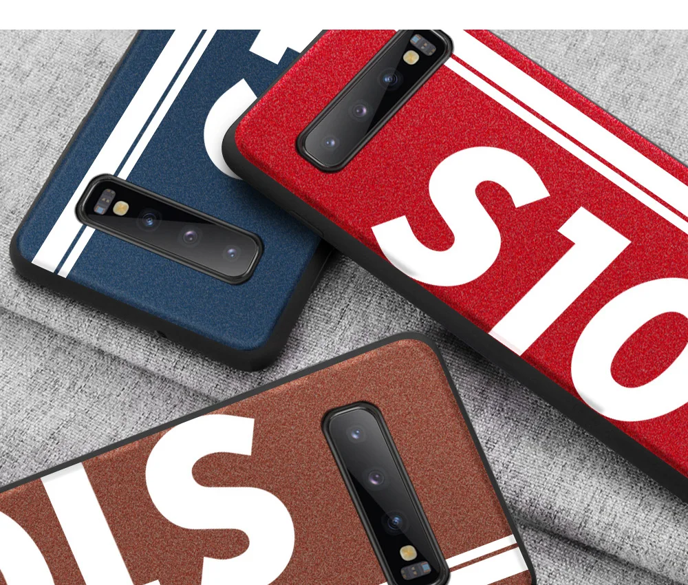 Для samsung S10 чехол, оригинальная Спортивная уличная культура, кожа, мягкий край, защитный чехол для samsung Galaxy S10 Plus S10e S10 5G чехол