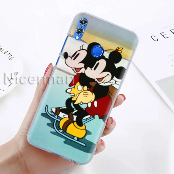 Чехол для телефона для Honor Y9 Y7 Y5 Y6 Y9 Honor 10 20 Lite 8X 8A Play, прозрачный чехол для катания на коньках, фигурных коньках - Цвет: A-10