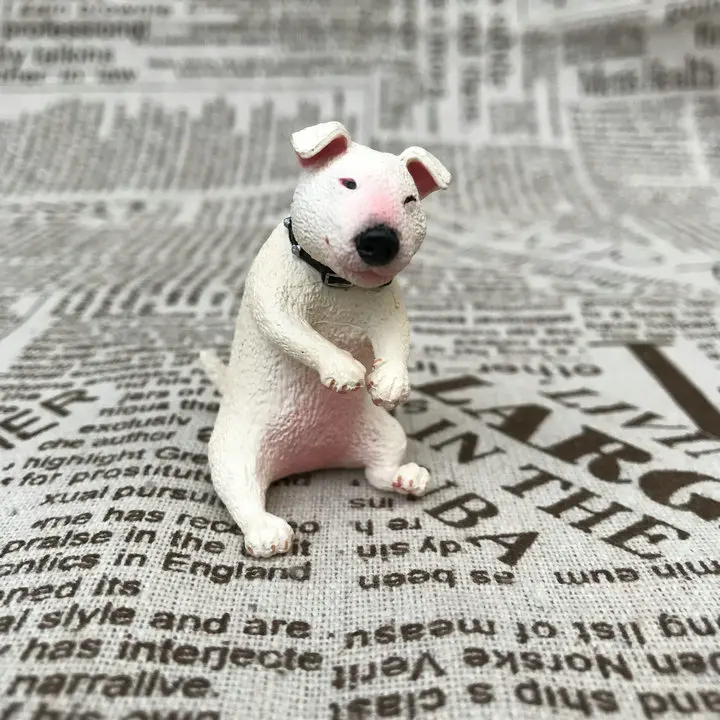 Новое специальное предложение Литые полимерные животные жизнь животное Йога мастер Cokhaus странная собака яйцо коробка мебель дисплей вместо использования - Цвет: c4