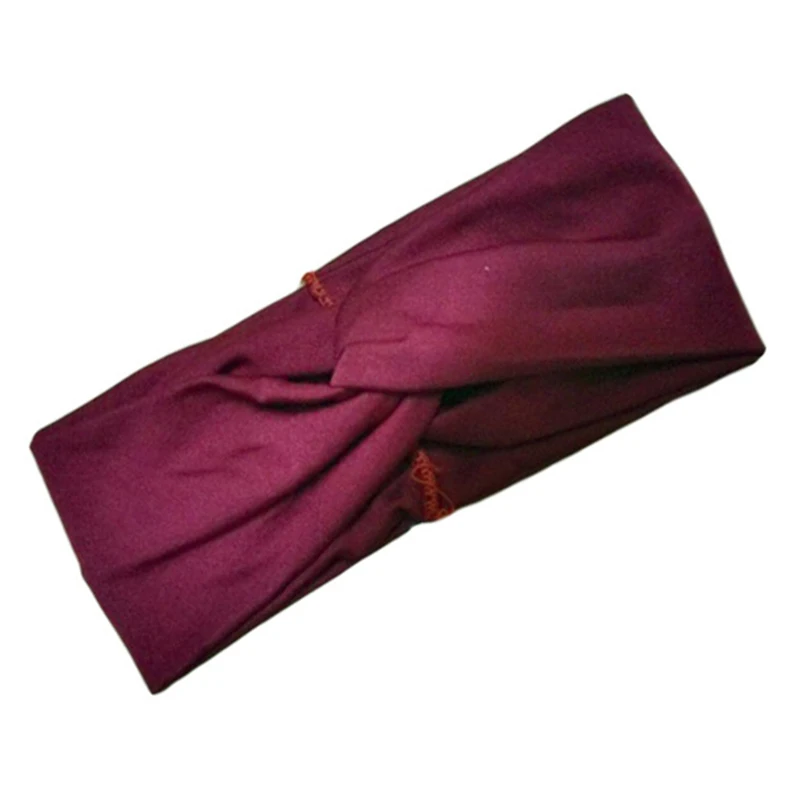 1 шт. Женская эластичная повязка на голову тюрбан спортивная для йоги практичная