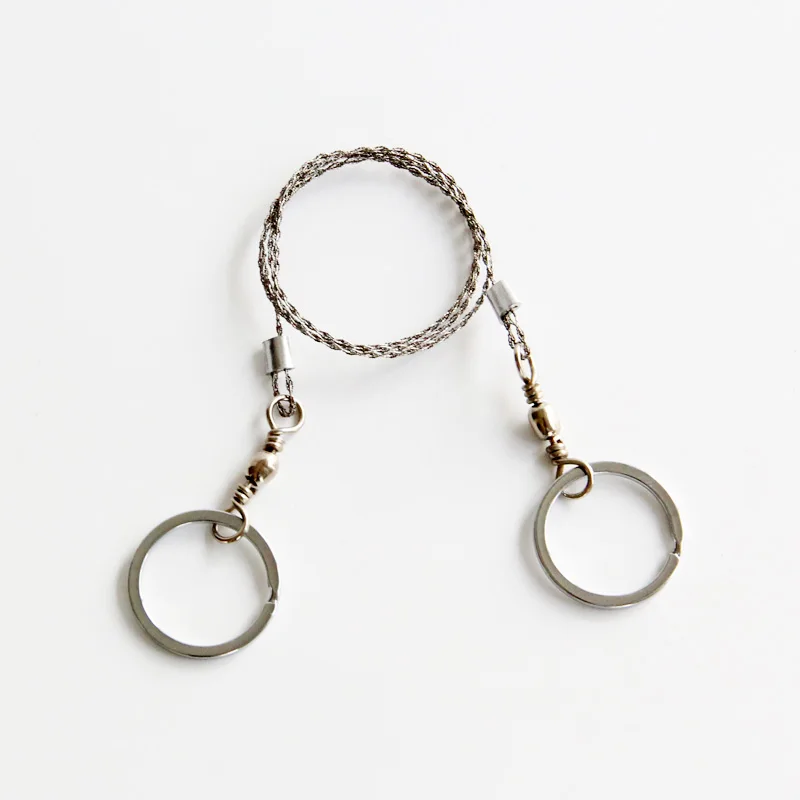 10 шт./лот вращающаяся стальная проволочная пила для экстренного кемпинга и охоты