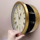 Безопасные настенные часы коробка креативный винтажный скрытый секретный ящик для хранения денег ювелирные изделия для дома офиса Часы-сигнализация стильные сейфы
