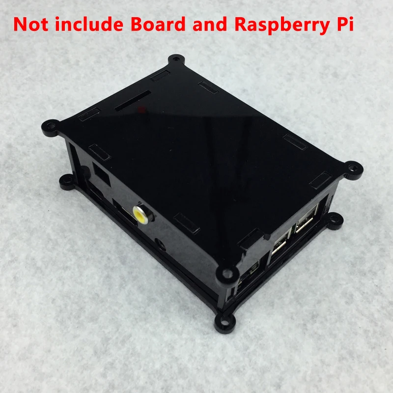 Чехол для Raspberry Pi 3 с цифровой звуковой картой черный акриловый чехол DIGI