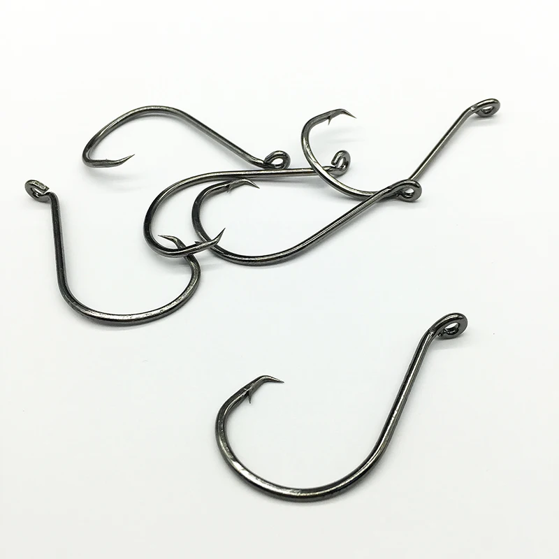 20 шт. рыболовные крючки из высокоуглеродистой стали|saltwater fishing hooks|fishing hookhook size |