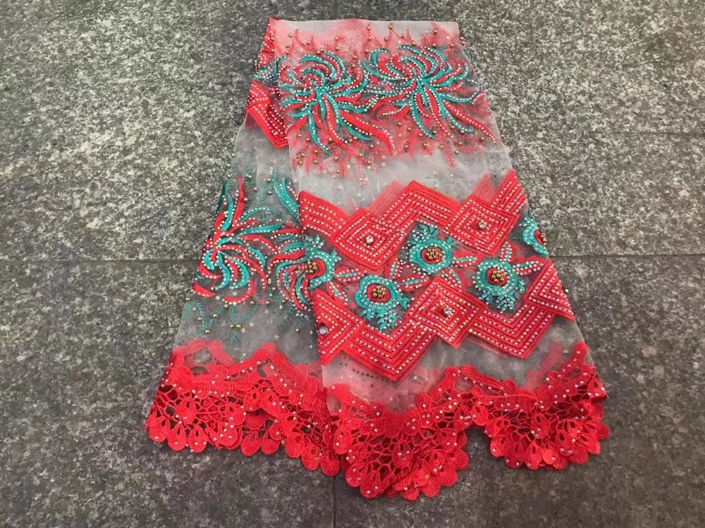 2018 Африканский Французский кружевной ткани Высокое качество тюль для свадебного