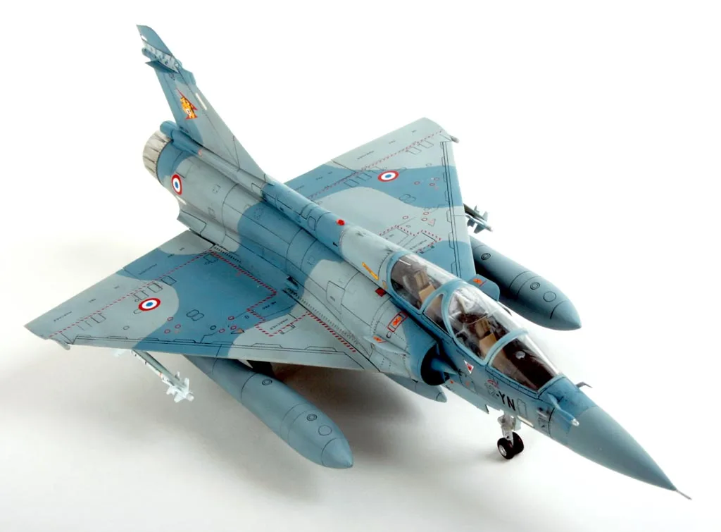Kinetic 1/48 Mirage 2000B/2000D/2000N французские воздушные силы Hellenic Air Force модельный комплект
