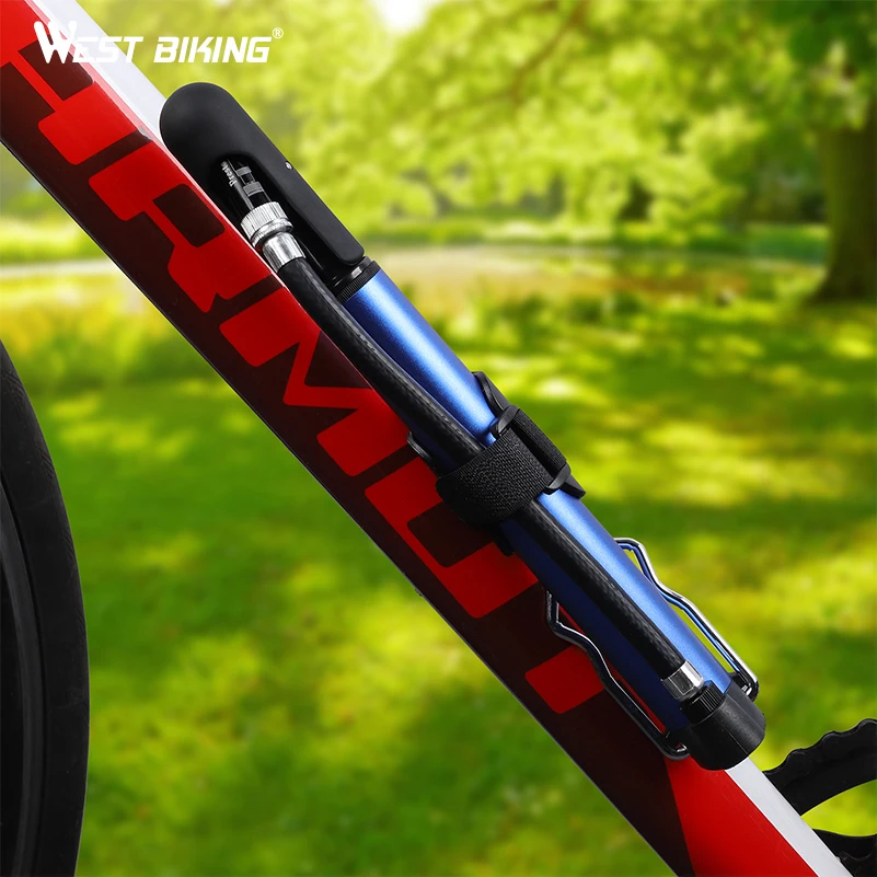 WEST BIKING ножной велосипедный насос 100Psi портативный велосипедные аксессуары Presta