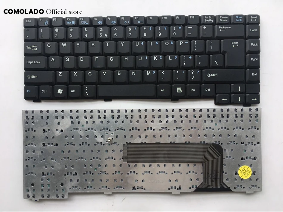 UI клавиатура для Fujitsu amilo LI1820 Li1818 черная ноутбука макет|Клавиатуры замены| |